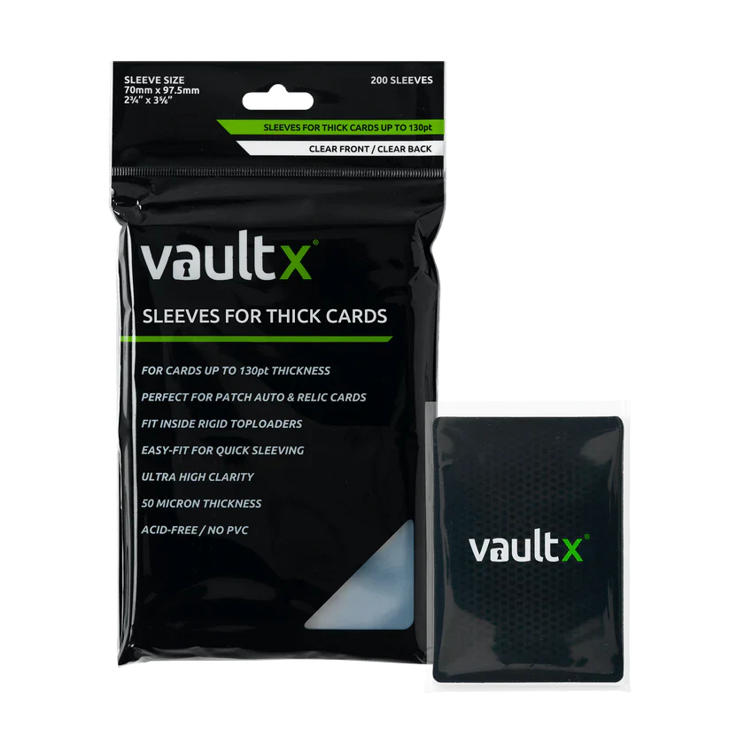 Vault X Card Sleeves for Thick Cards