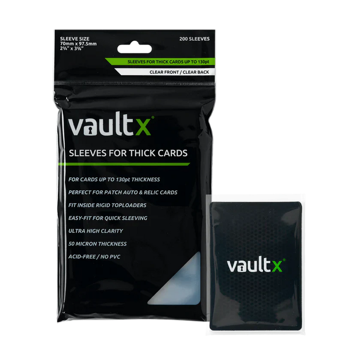 Vault X Card Sleeves for Thick Cards
