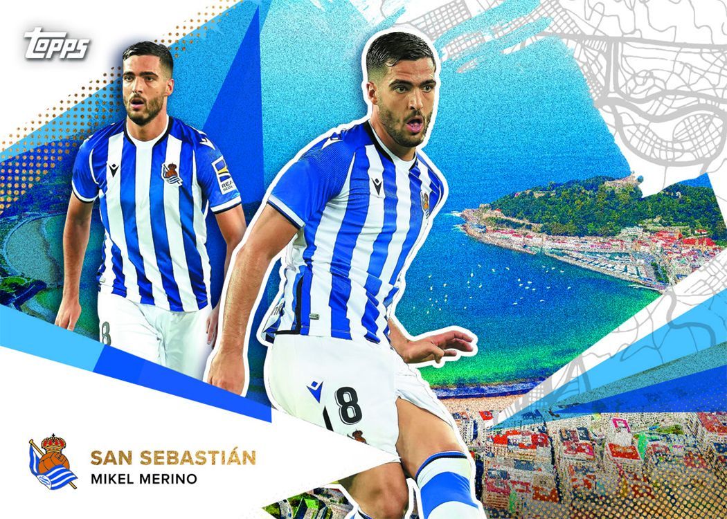 Topps Real Sociedad Official Team Set 2021/22