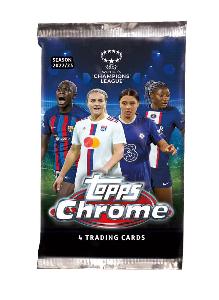Topps Chrome UEFA Women's Champions League 2023 Single Pack