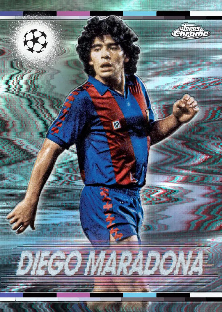 Topps Chrome UEFA Club Competitions Hobby Box 2023-24