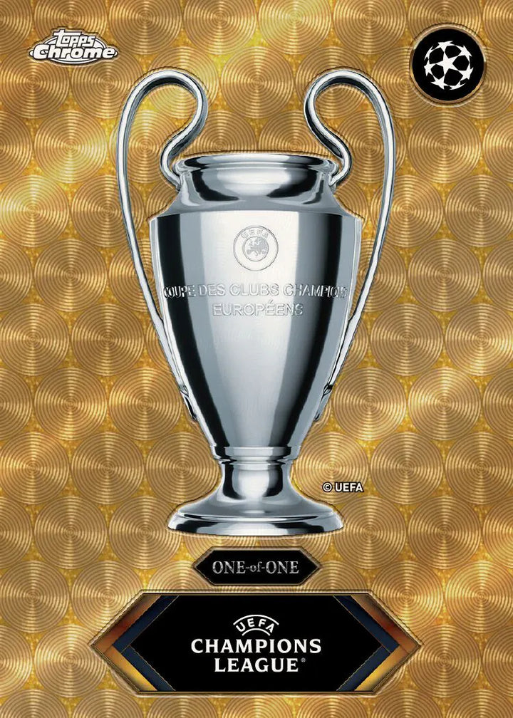 Topps Chrome UEFA Club Competitions Hobby Box 2023-24