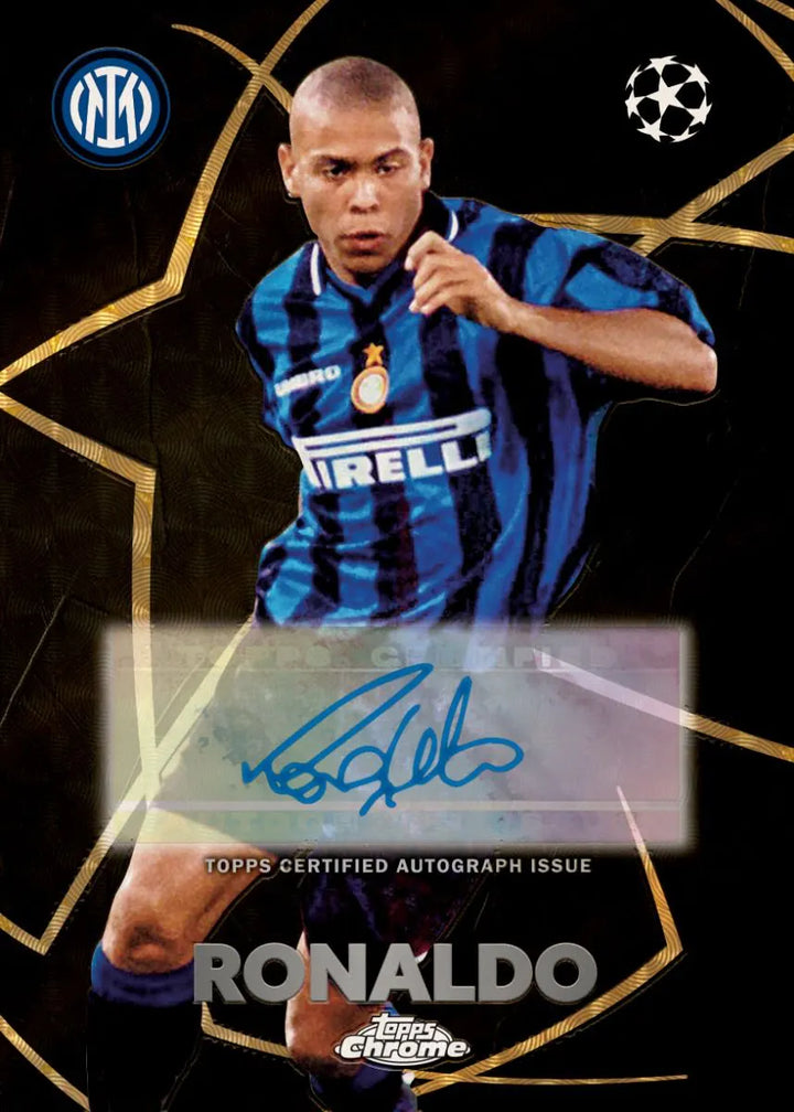 Topps Chrome UEFA Club Competitions Jumbo Box 2023-24