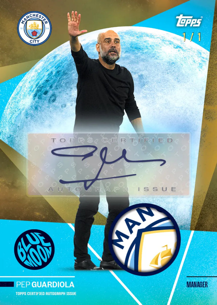 Topps Manchester City FC Official Team Set 23/24 Single Pack