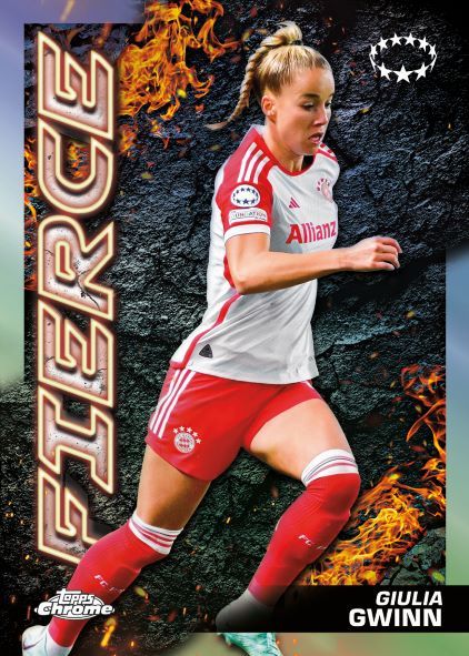 Topps Chrome® UEFA Women's Champions League Hobby Box 2023-24