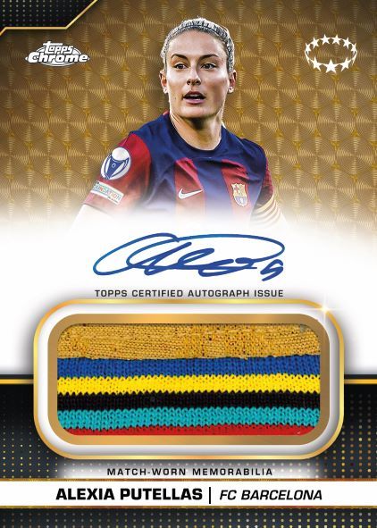 Topps Chrome® UEFA Women's Champions League Hobby Box 2023-24