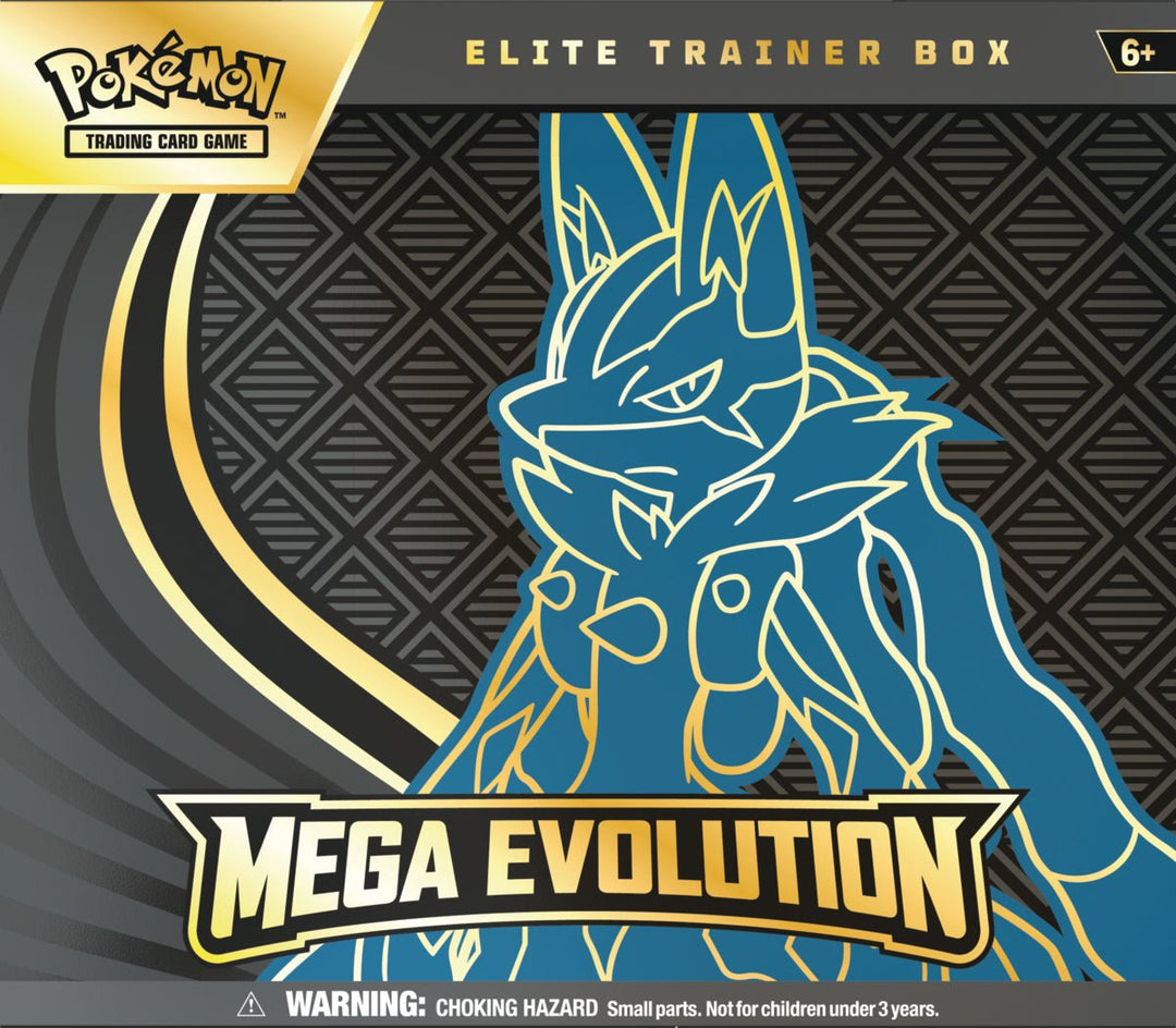 LinaLabo - Pokemon TCG: Mega Evolution Base Set Elite Trainer Box - Lucario