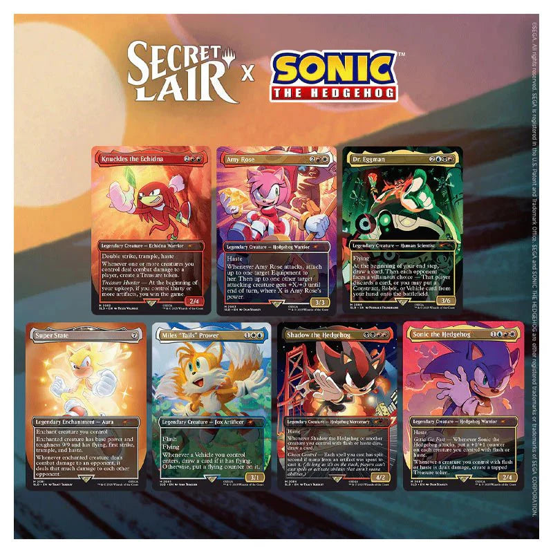 LinaLabo - Magic: The Gathering - Sonic The Hedgehog: Friends & Foes Secret Lair Drop (Non-Foil)