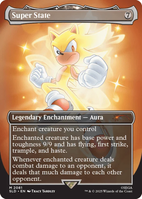 LinaLabo - Magic: The Gathering - Sonic The Hedgehog: Friends & Foes Secret Lair Drop (Non-Foil)