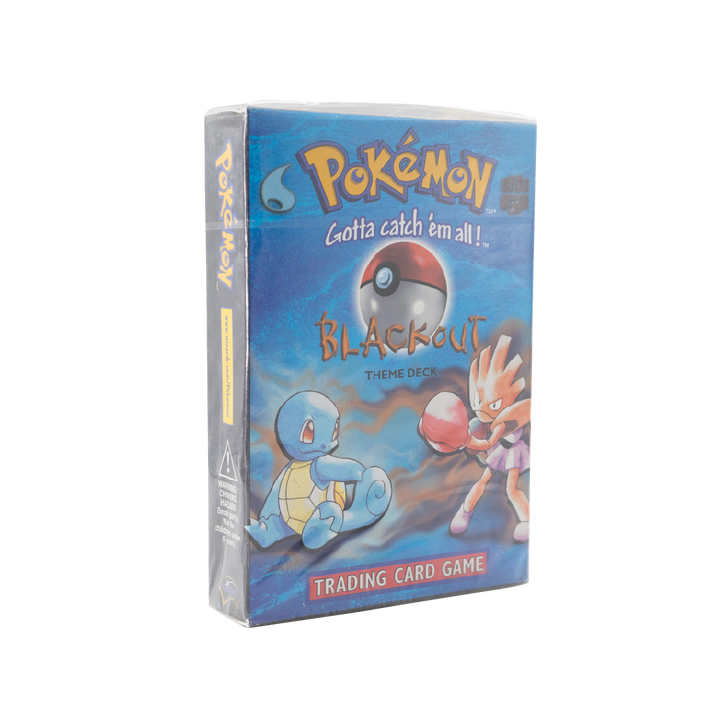 Pokémon Base Set Blackout Theme Deck Factory Sealed