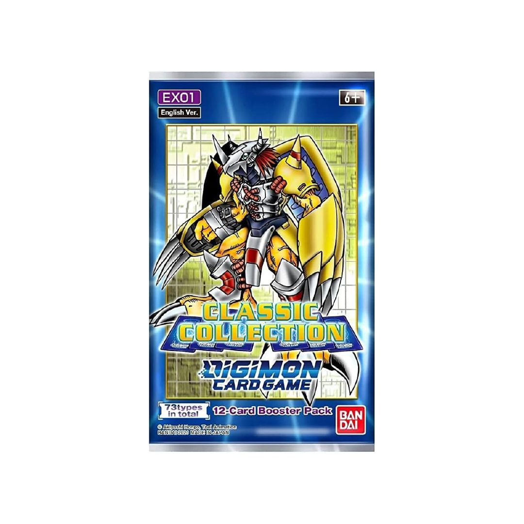 Digimon Trading Card Game: Classic Collection Booster Pack (EX-01)