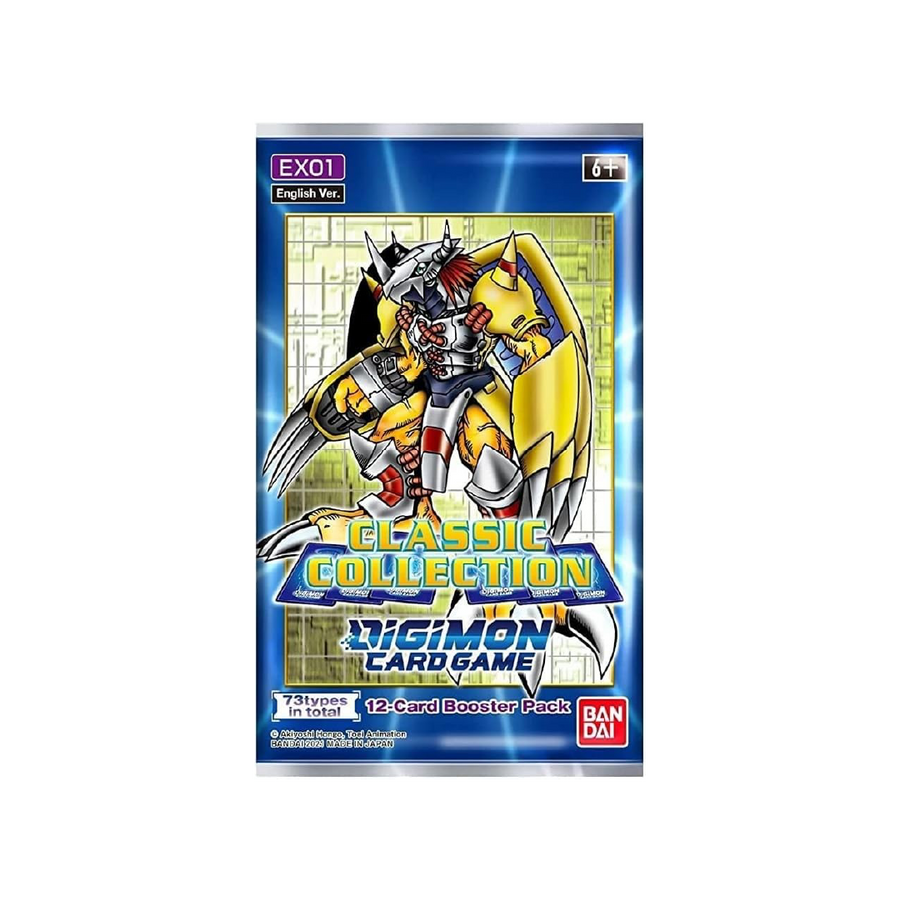 Digimon Trading Card Game: Classic Collection Booster Pack (EX-01)