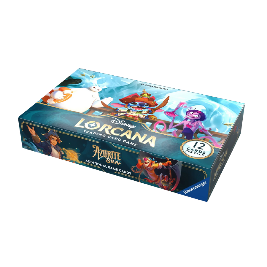Disney Lorcana Azurite Sea – Booster Box