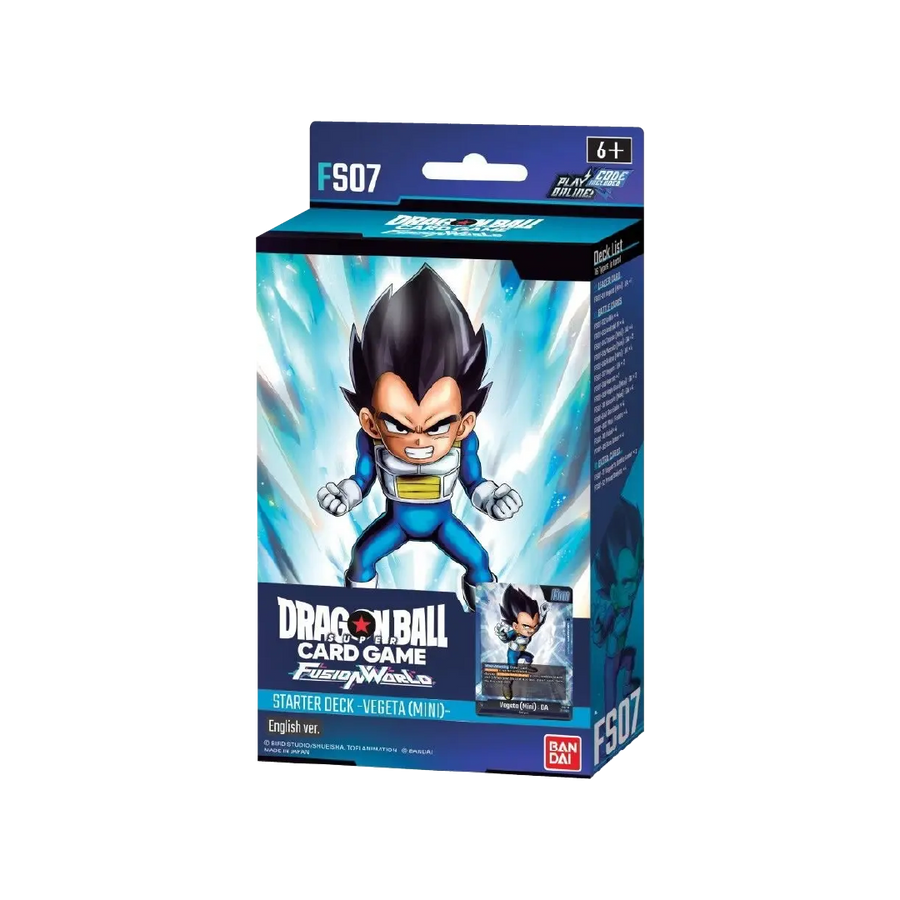 Dragon Ball Super CG Fusion World Starter Deck - Vegeta Mini