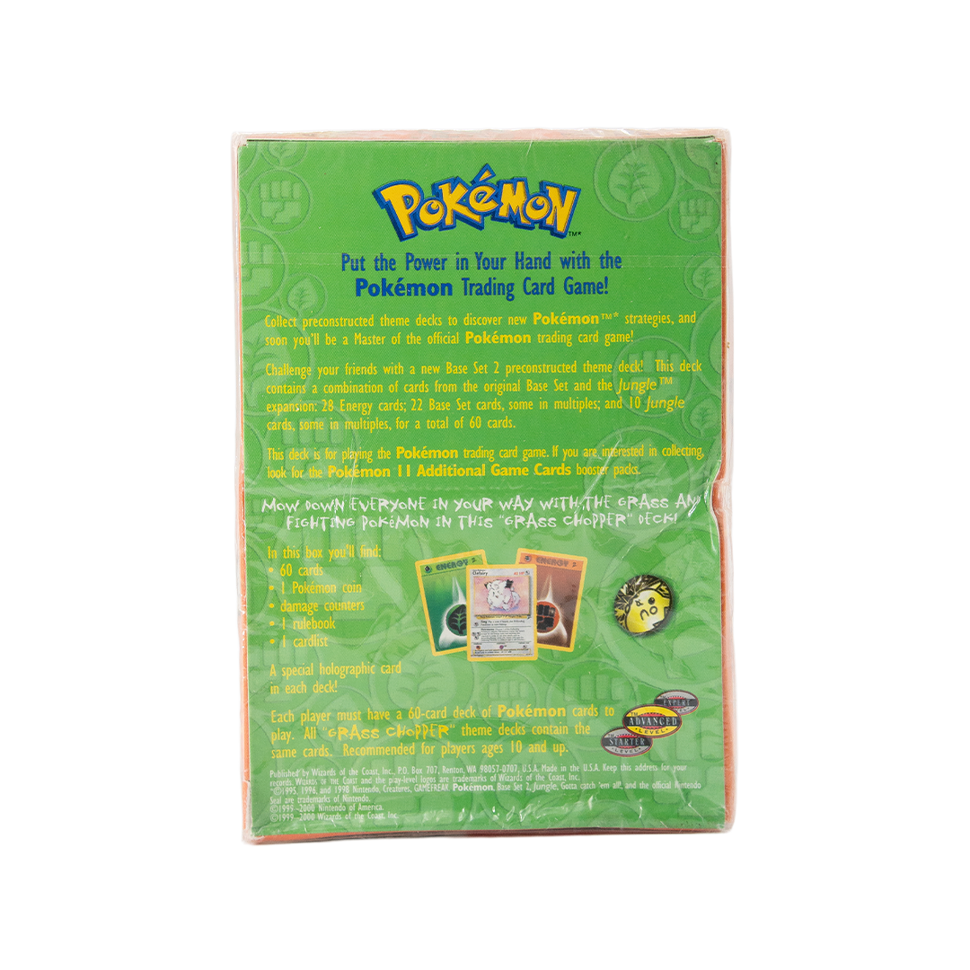Pokémon Base Set 2 Grass Chopper Theme Deck Sealed