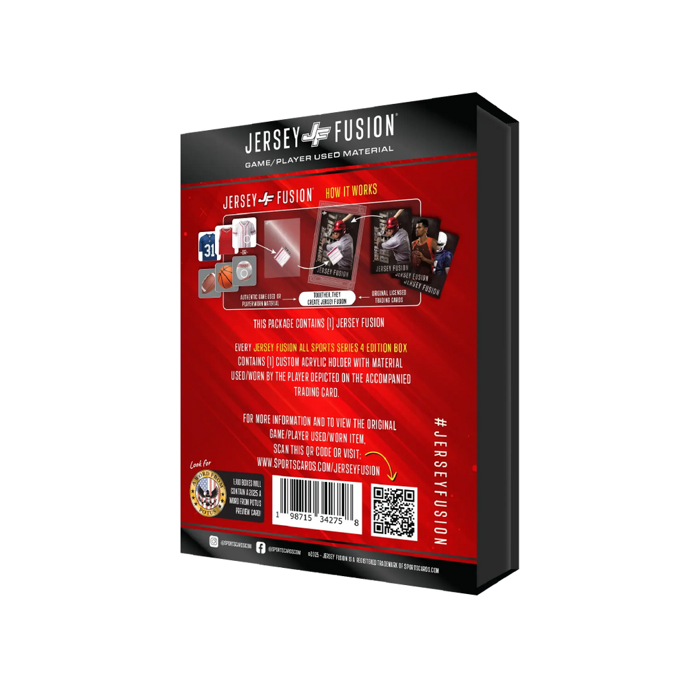 Jersey Fusion All Sports Edition Series 4 Sealed Box