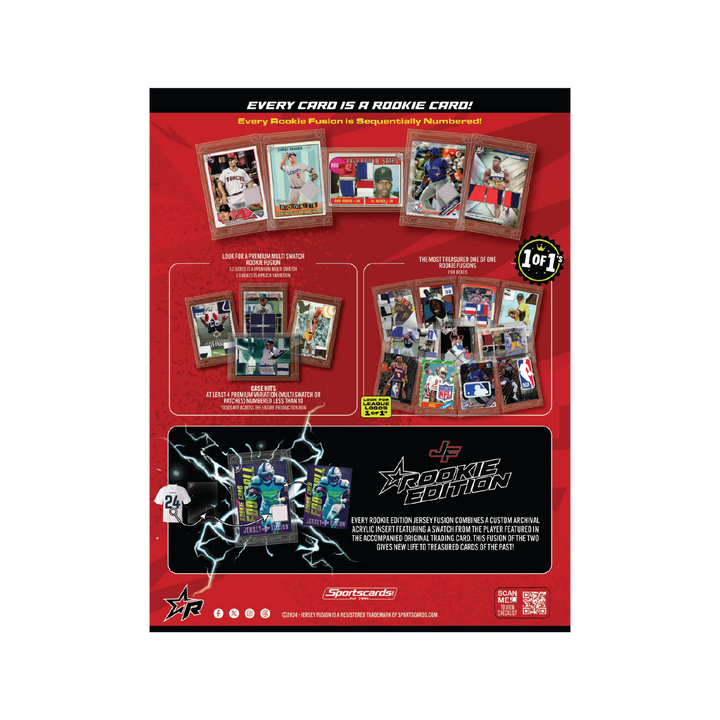 Jersey Fusion Rookie Edition Sealed Box
