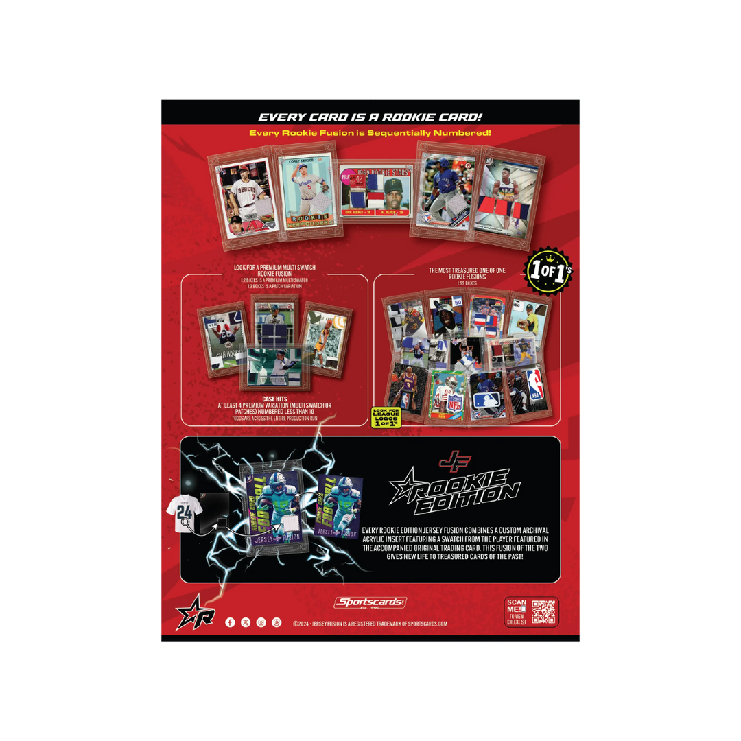 Jersey Fusion Rookie Edition Sealed Box