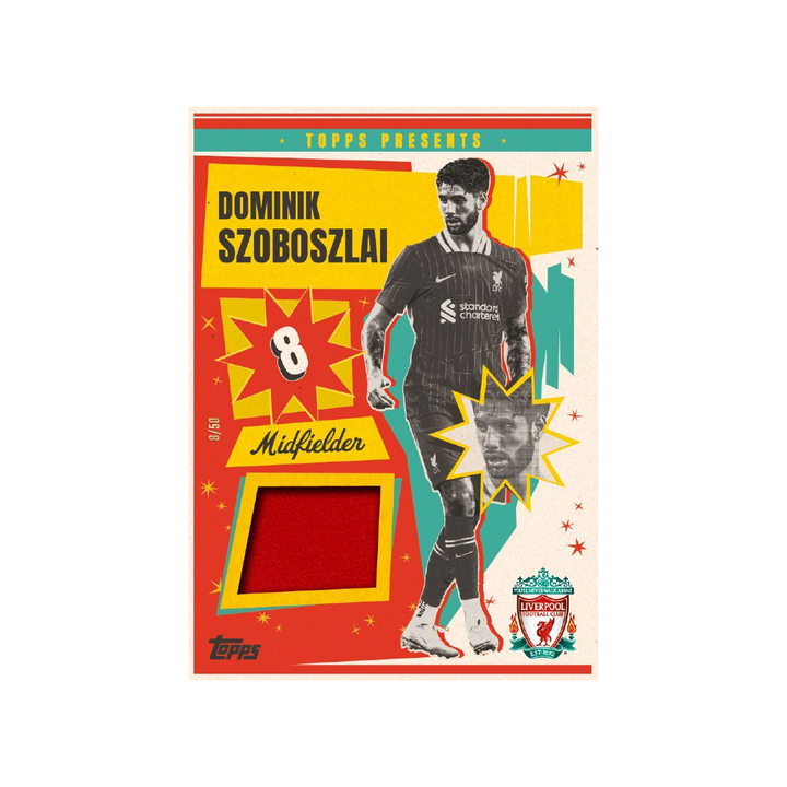 Topps Liverpool FC Team Set 2024/25 Single Pack