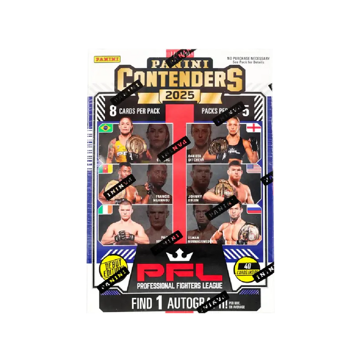 Panini Contenders Professional Fighters League PFL 2025 Blaster Box