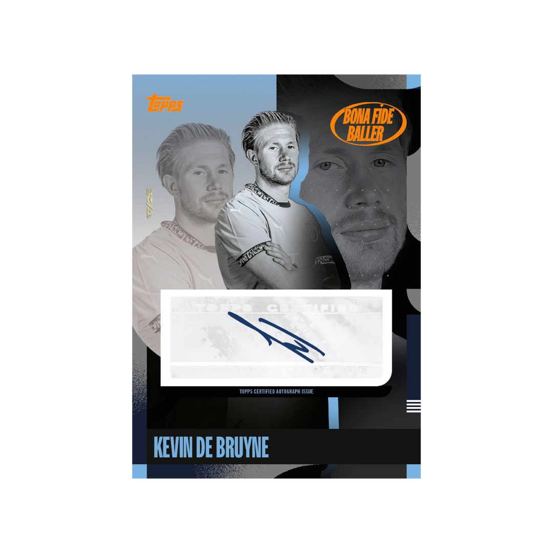 Topps Manchester City Official Team Set 2024/25 Single Pack