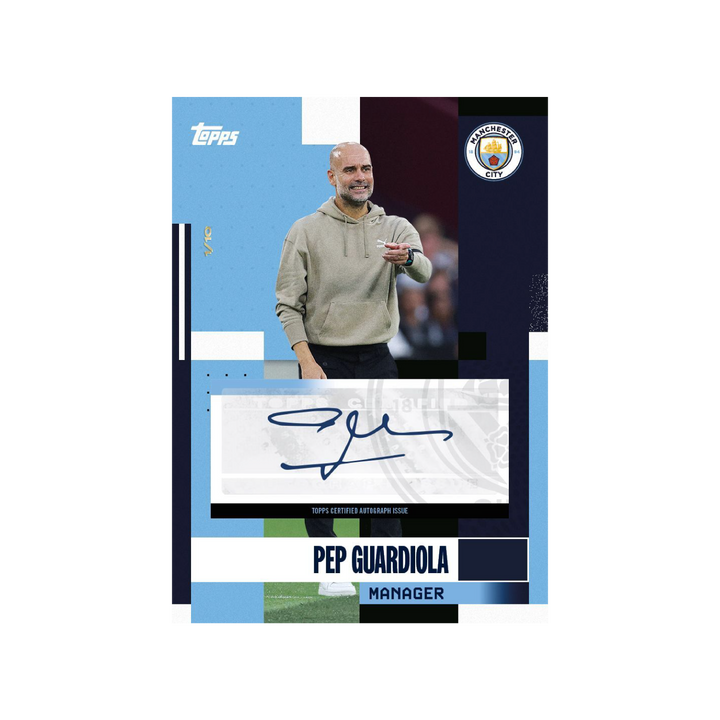 Topps Manchester City Official Team Set 2024/25 Single Pack