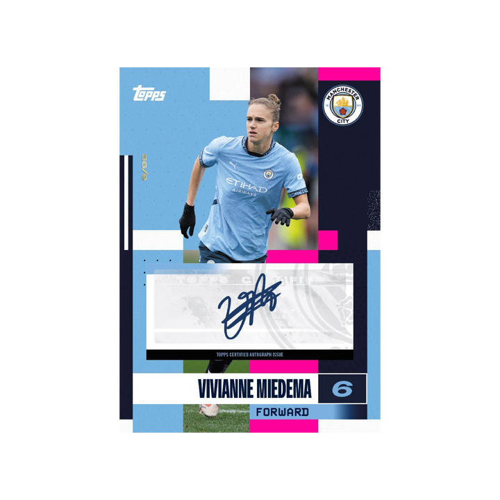 Topps Manchester City Official Team Set 2024/25 Single Pack