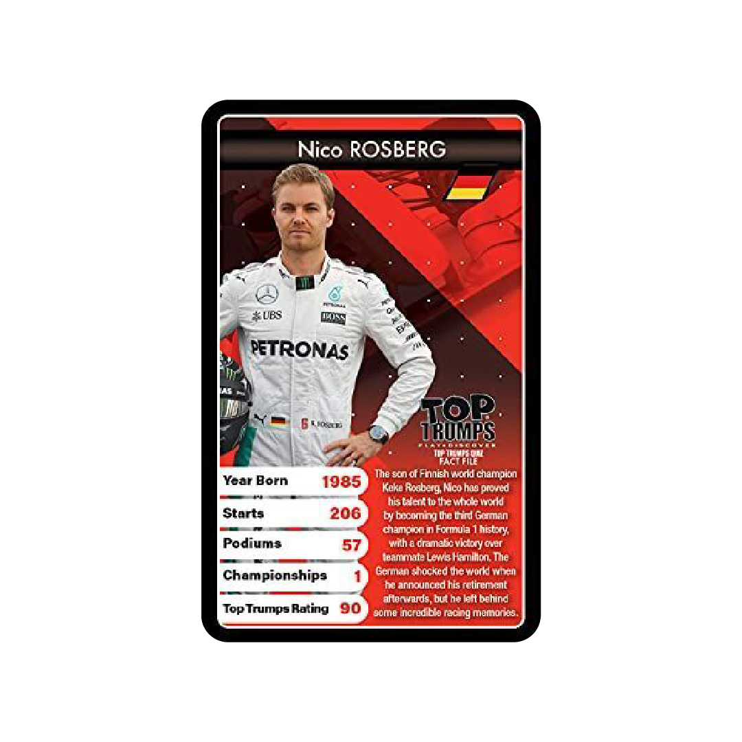 Top Trumps Grand Prix Heroes Card Game - Who Is The Greatest?