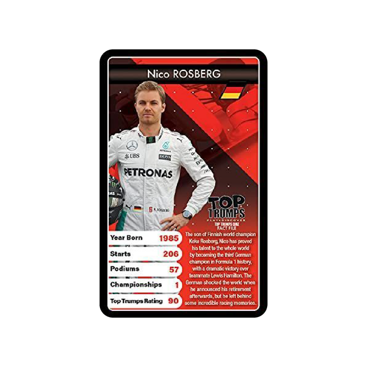 Top Trumps Grand Prix Heroes Card Game - Who Is The Greatest?