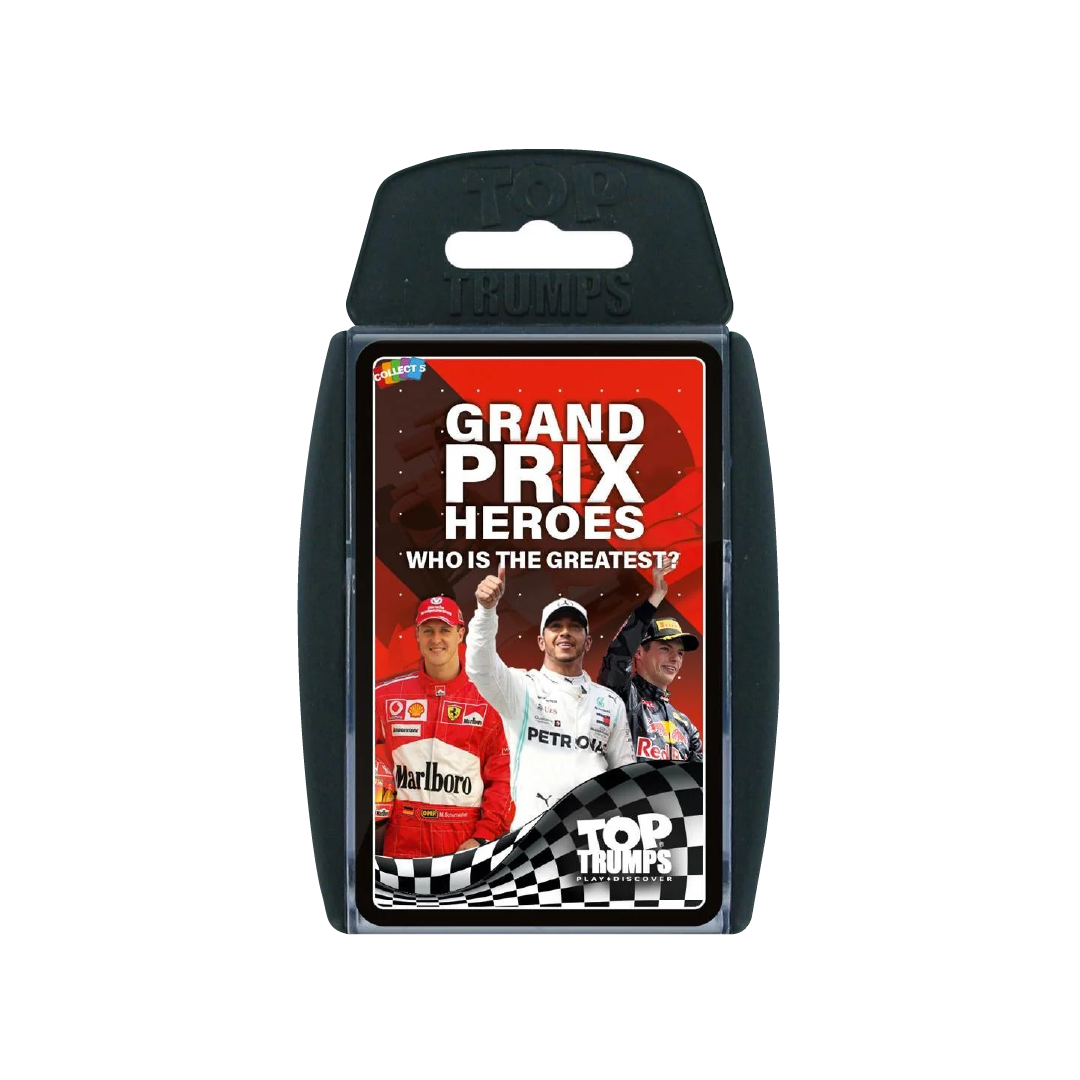 Top Trumps Grand Prix Heroes Card Game - Who Is The Greatest?