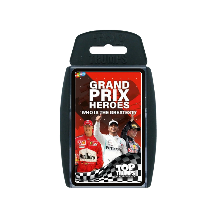 Top Trumps Grand Prix Heroes Card Game - Who Is The Greatest?