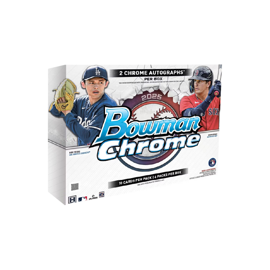 Topps Bowman Chrome Baseball 2025 Hobby Box