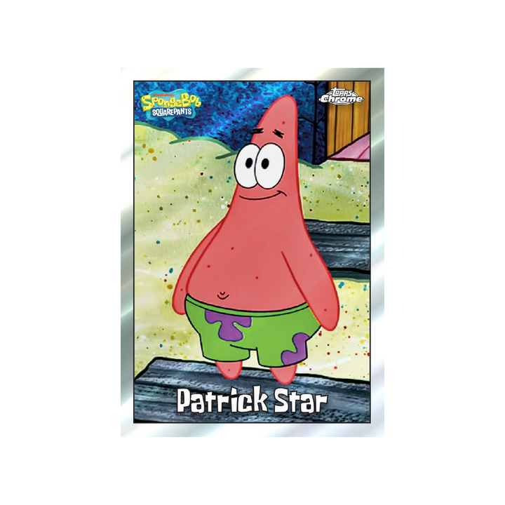 Topps Chrome SpongeBob 25th Anniversary 2025 Hobby Box