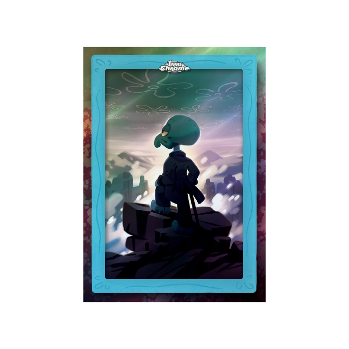 Topps Chrome SpongeBob 25th Anniversary 2025 Value Box