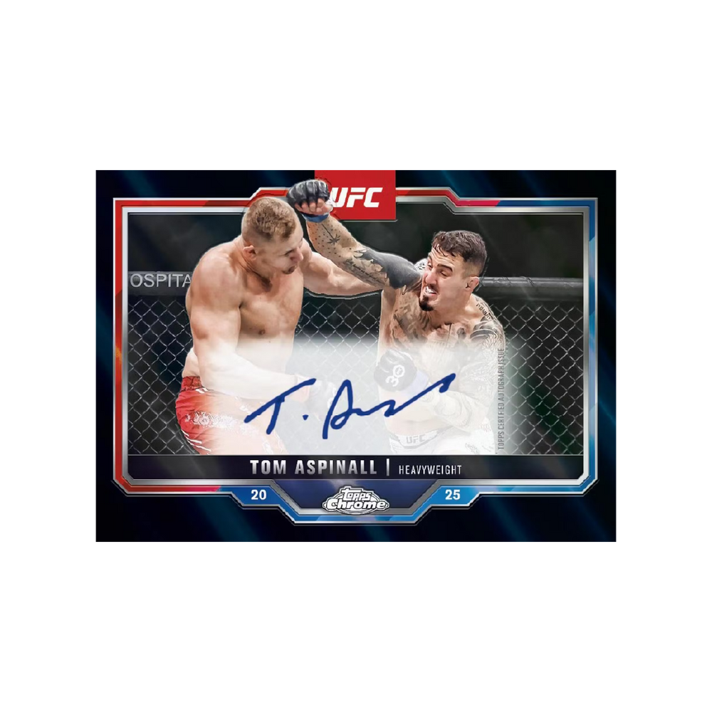 Topps Chrome UFC 2025 Hobby Box