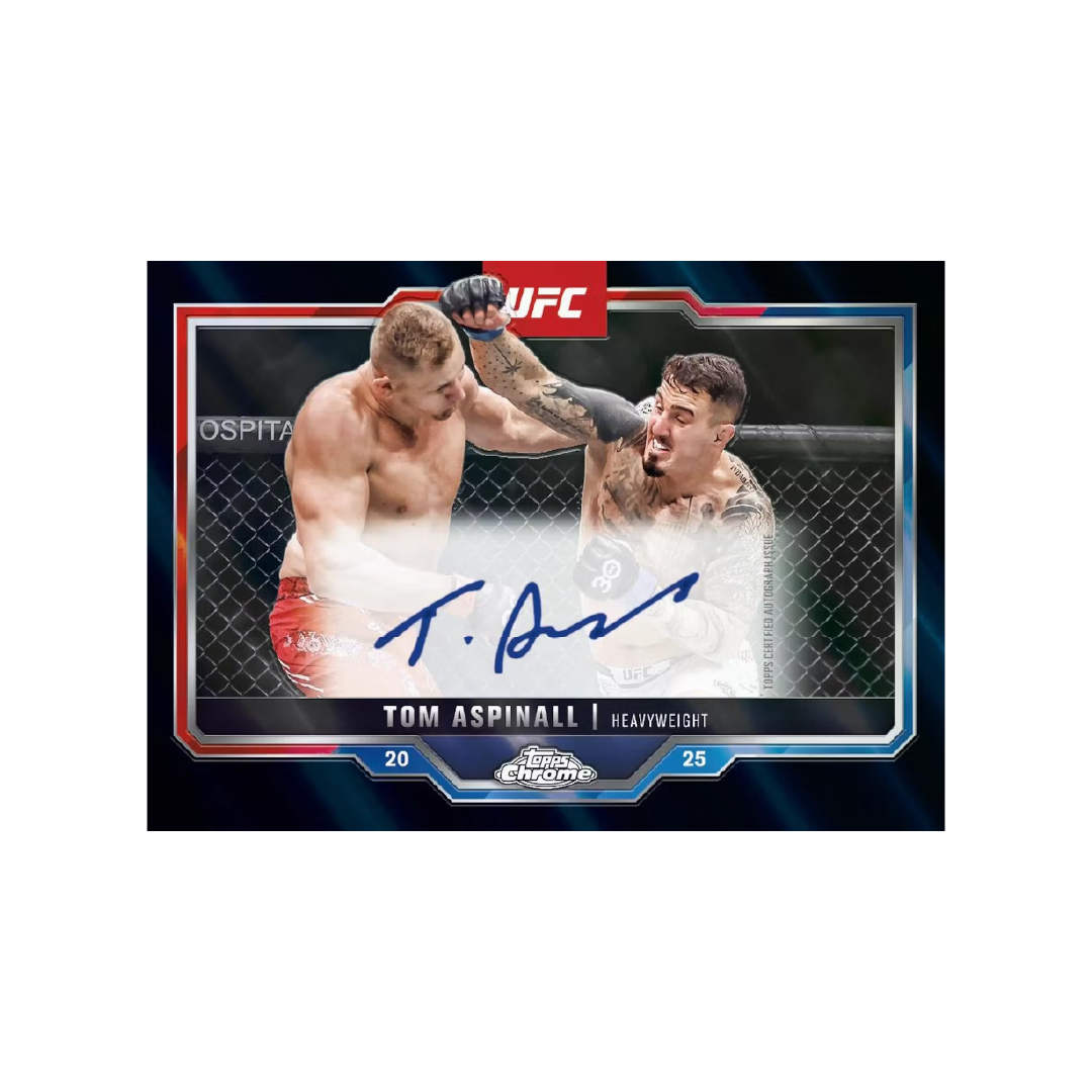 Topps Chrome UFC 2025 Hobby Box