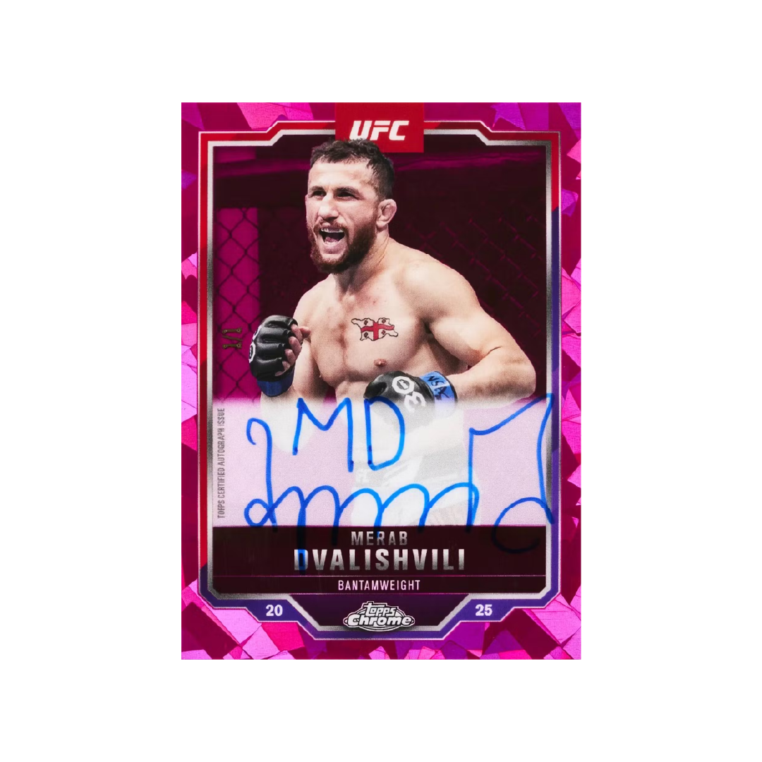 Topps Chrome UFC Sapphire Edition 2025 Hobby Box