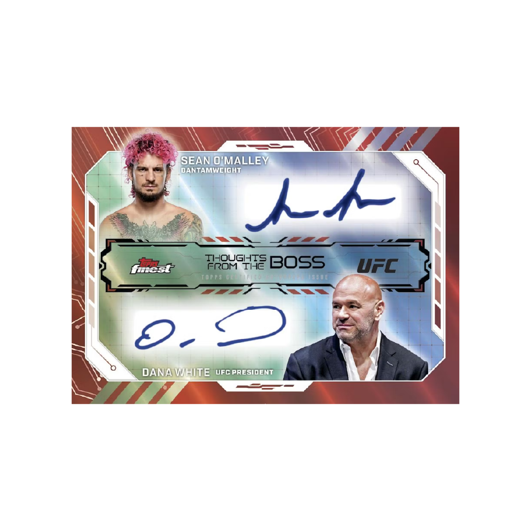 Topps UFC Finest 2025 Hobby Box - Pre-Order