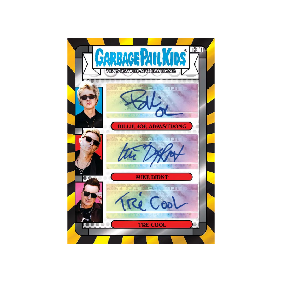 Garbage Pail Kids Battle of the Bands - Green Day Hobby Box