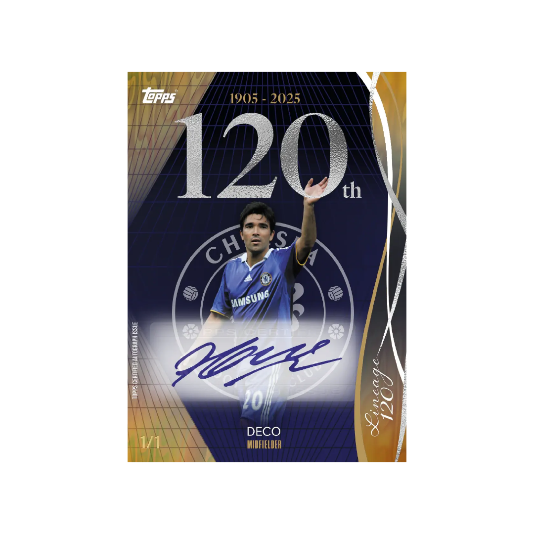 Topps Chelsea Lineage: 120 Years Anniversary Edition 2024/25
