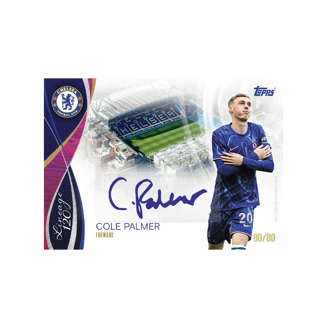 Topps Chelsea Lineage: 120 Years Anniversary Edition 2024/25