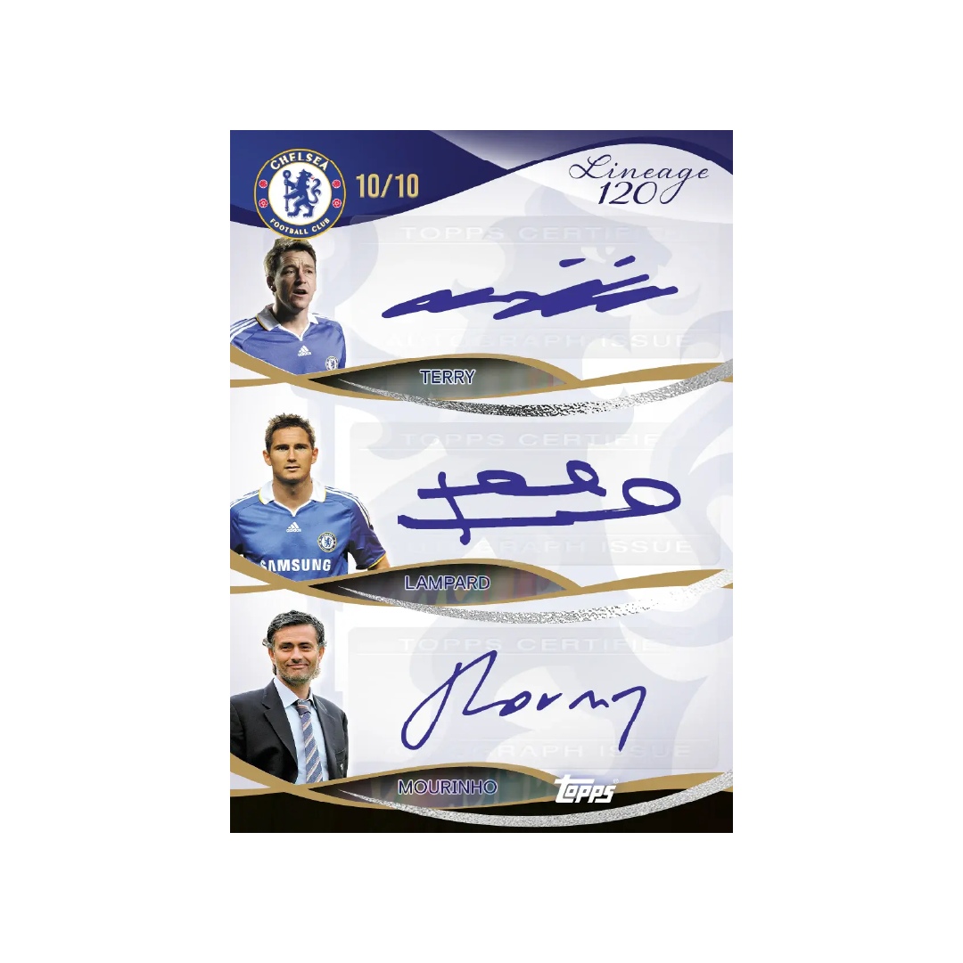 Topps Chelsea Lineage: 120 Years Anniversary Edition 2024/25