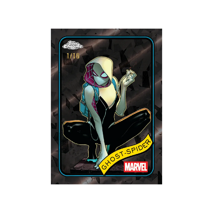 Marvel Comics Chrome Sapphire 2025 Hobby Box