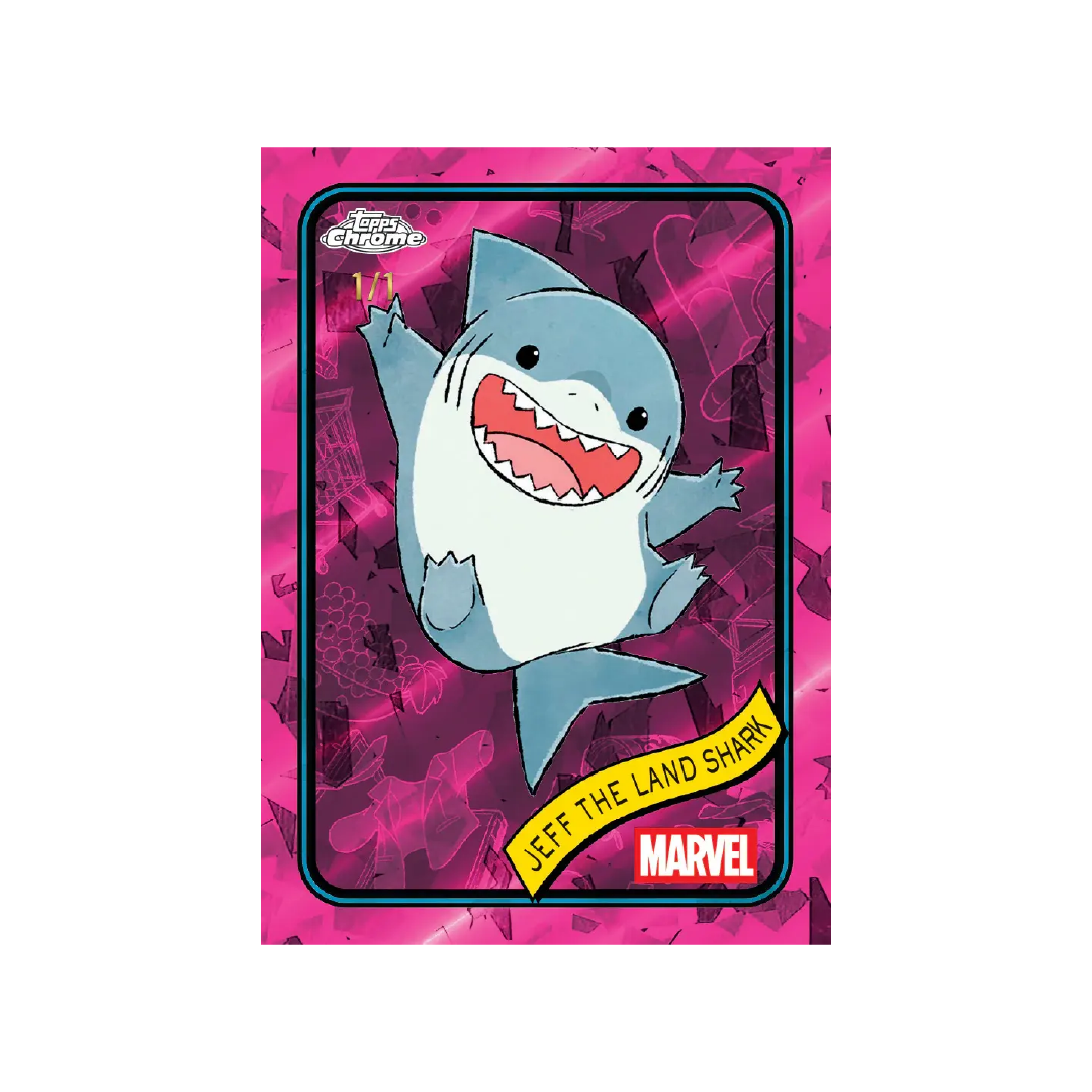 Marvel Comics Chrome Sapphire 2025 Hobby Box