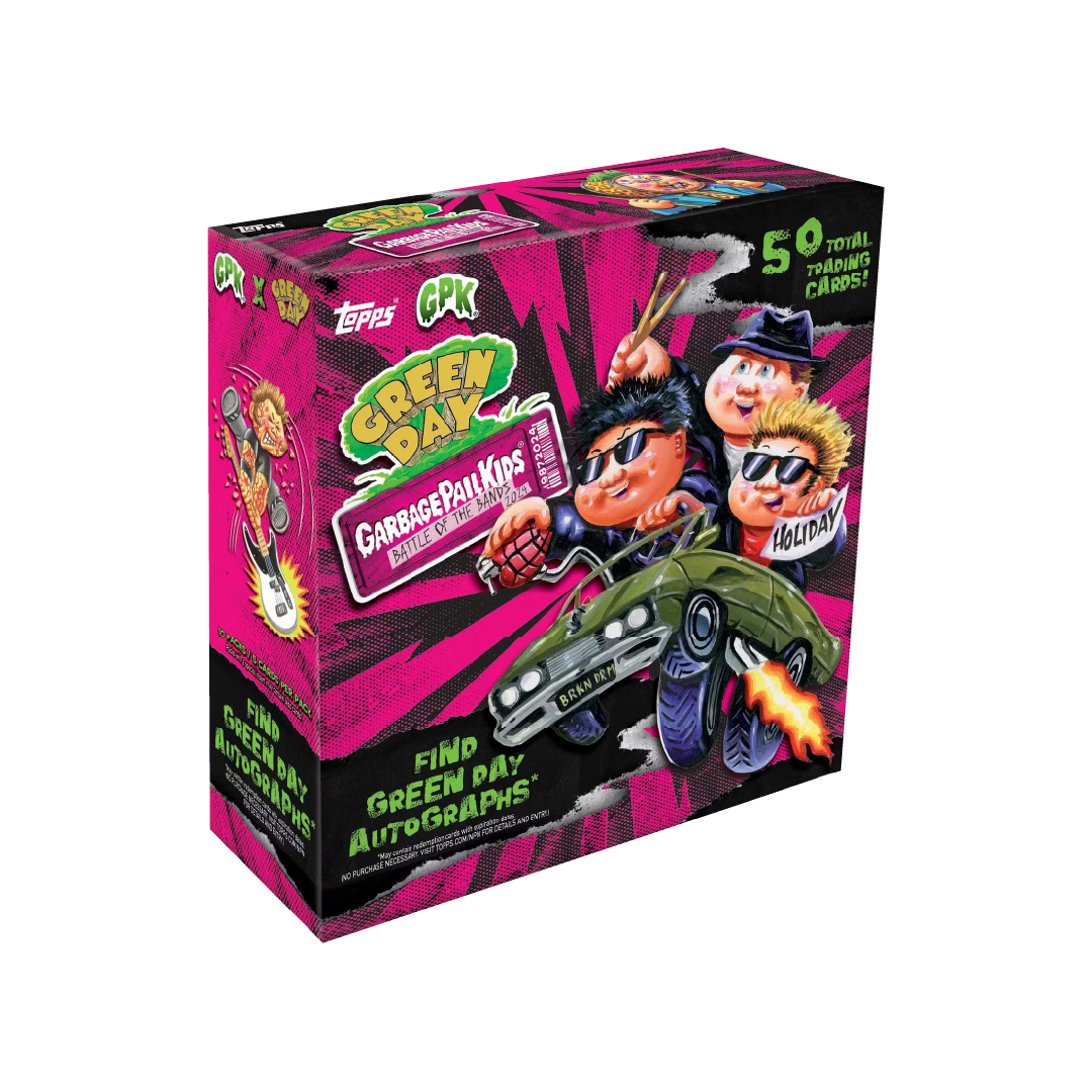 Garbage Pail Kids Battle of the Bands - Green Day Hobby Box