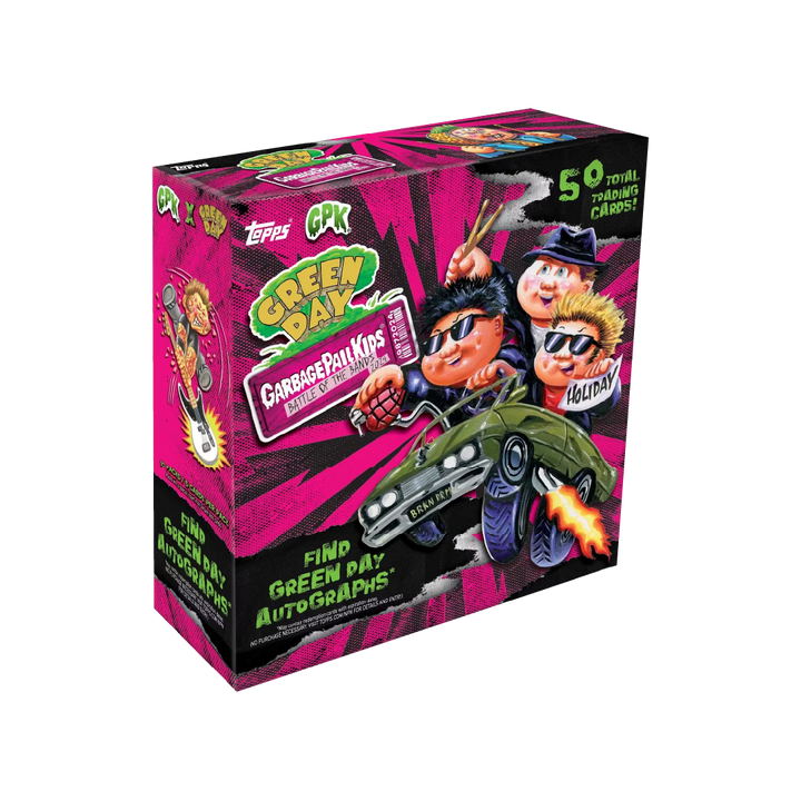 Garbage Pail Kids Battle of the Bands - Green Day Hobby Box