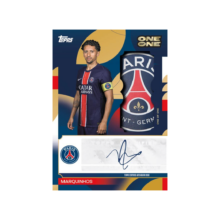 Topps Paris Saint-Germain 2024/25 Team Set