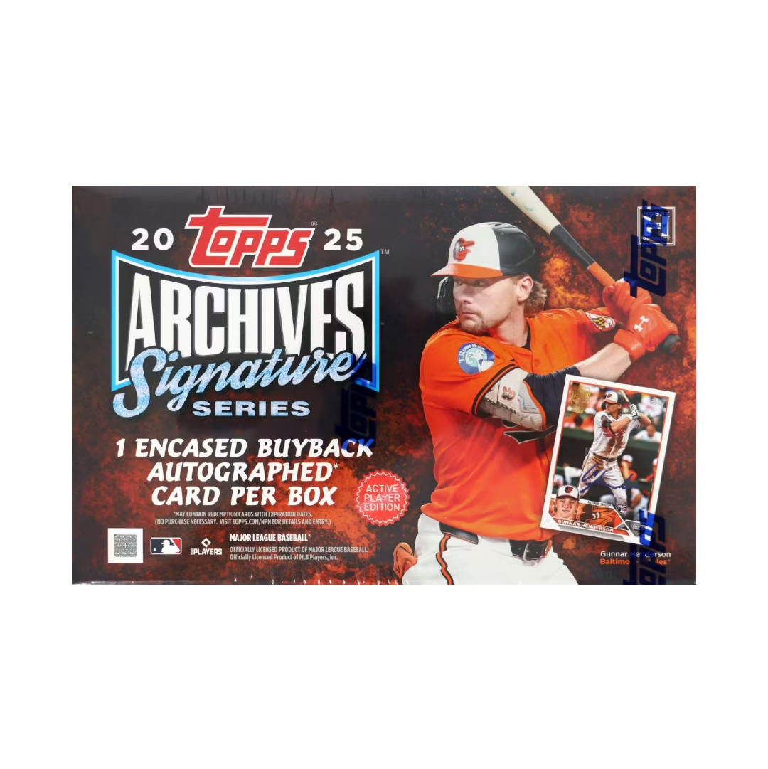 Topps Archives Signature Series Baseball 2025 Hobby Box