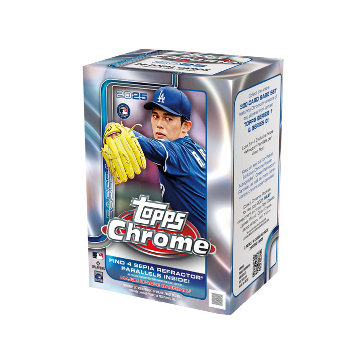 Topps Chrome Baseball 2025 Value Box