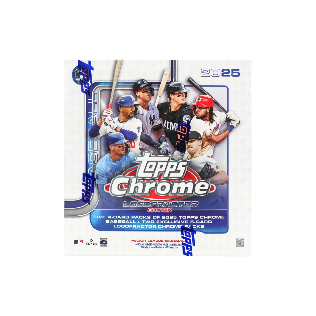 Topps Chrome Baseball Logofractor Edition 2025 Box